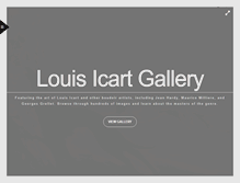 Tablet Screenshot of louisicart.com